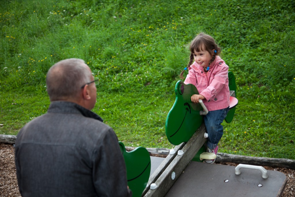 Lucie et son Papy