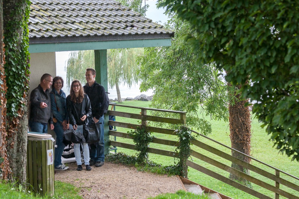 A l'abri de la pluie